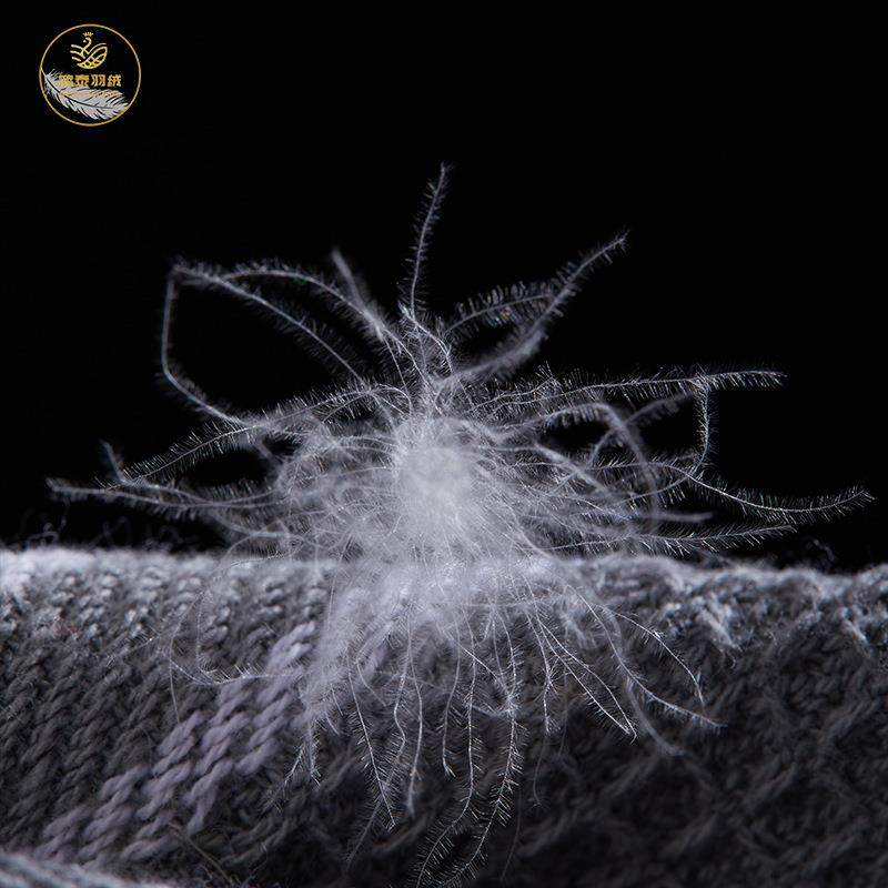 充9绒5白色鸭寝标准高清洁高蓬松大朵鸭绒羽绒具被填CPU物羽绒