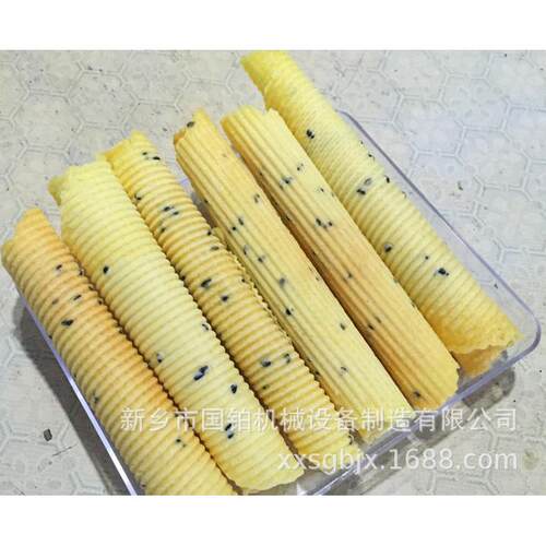 自动卷蛋卷机自动定量注浆鸡蛋卷机器8模4头旋转蛋卷机
