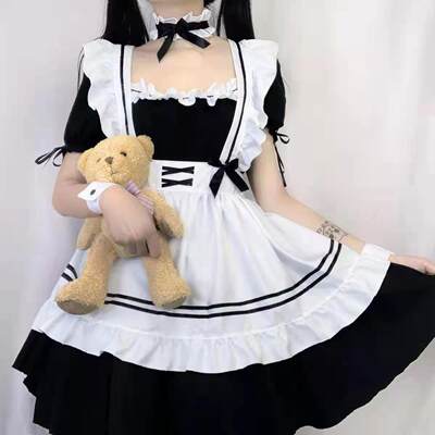 奇迹暖暖女仆装cos可爱女佣女装大佬lolita连衣裙洛丽塔cosplay服