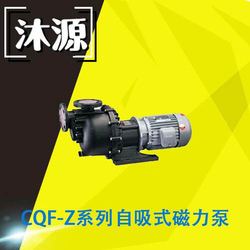 CQF-Z系列自吸式磁力泵GFRPPPVDF材质耐强酸碱泵污水泵