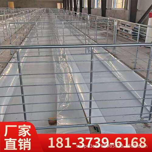 热镀锌牛马羊养殖场围栏牛羊圈围栏挡羊圈用钢架一体栏杆牛圈钢架