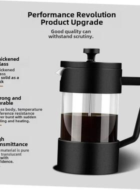 600ml Stainless Steel French Press Coffee Maker tea Pot 304