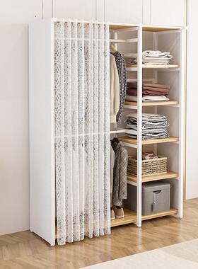 简易柜衣家用组衣装布衣柜卧室橱小衣户型儿童帽架出租房挂JMH978