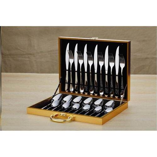 western tableware steak cutlery set knife fork spoon