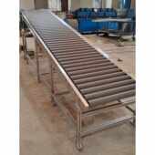 新手推包胶滚筒输送机装 车卸货神器小型传送机无动力滚筒线厂