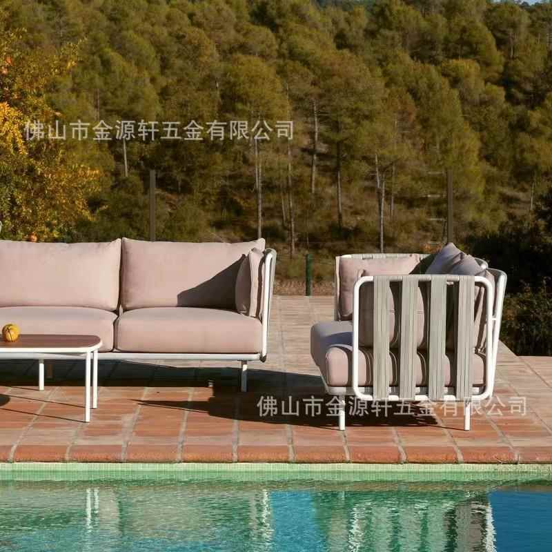 院户外沙发三茶几组合懒小桌椅阳台小桌椅件套人滕编庭88818花园