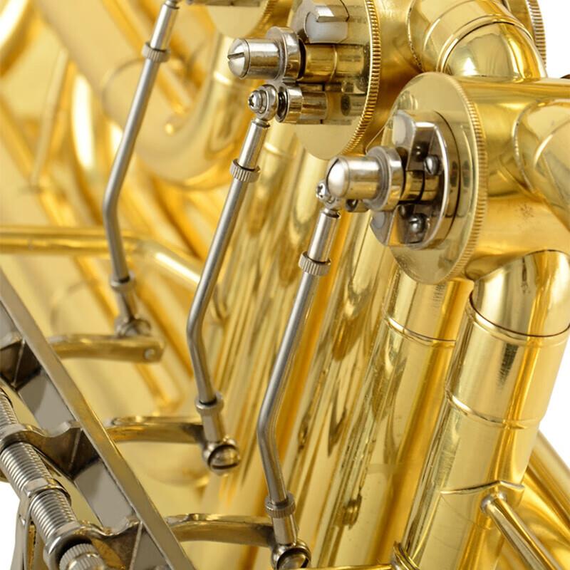 津乐器大奏抱号JBBB-00扁四键宝抱号大号DEV演铜管2西洋乐器(40-6