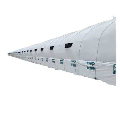 厂家外遮阳养殖大棚畜牧温室大棚耐用椭圆管牛棚家禽养殖保温大棚