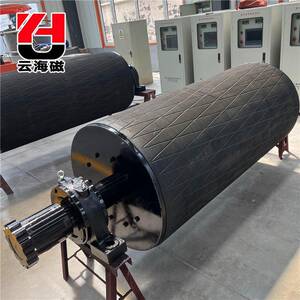 小型磁选机强永磁半磁滚筒除铁器厂家干式永磁筒式磁选
