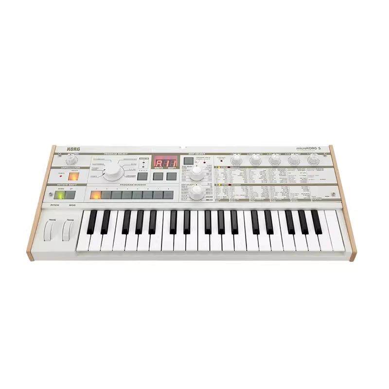 KORG MICROKORG S 小怪兽模拟合成器声码器 带话筒内置音箱扬声器