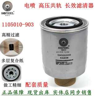 合力叉车柴油格LJB36 1117011 B5V 0000柴油滤清器 锡电柴喷4DW91