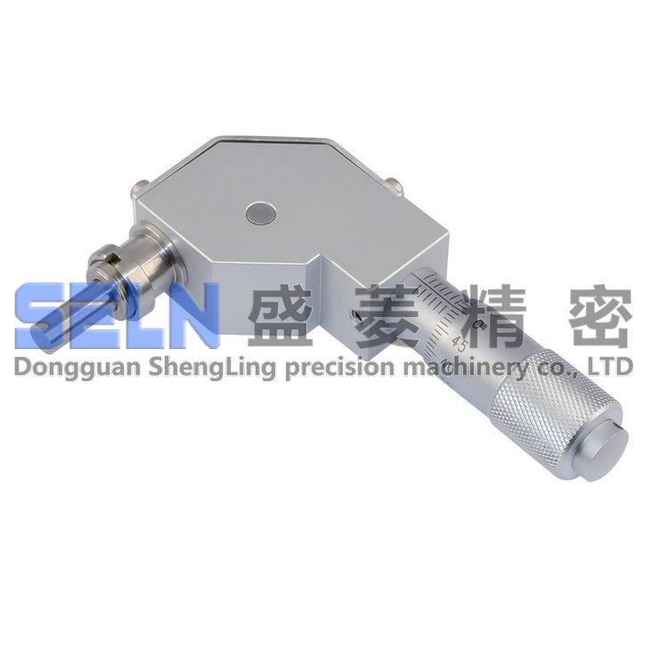 供应0-1m行程MTC13-1折返式型平头千分尺螺旋精密测微头千分头