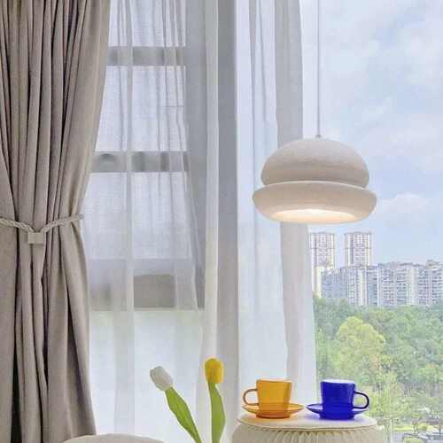 现代简约2025新款流行床头灯奶油风餐厅吊灯网红设计师侘寂吧台灯