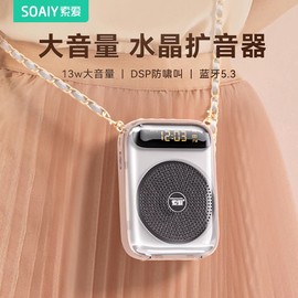 索爱s358小蜜蜂扩音器，教师专用麦克风上课讲课耳麦蓝牙多功能喇叭