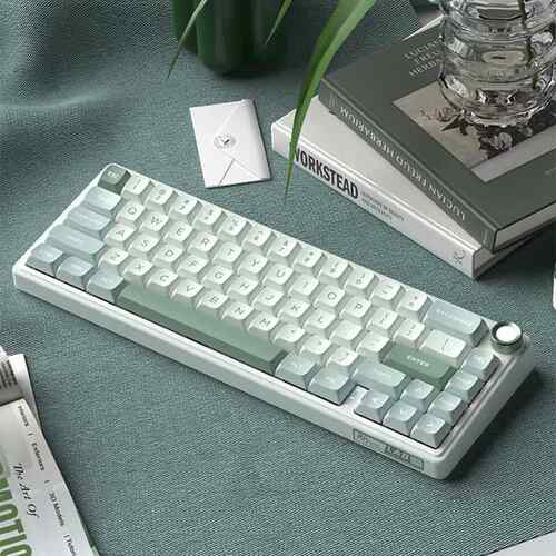 RK R65客制化三模机械键盘RGB小型便携MINI无线蓝牙3模全键插拔