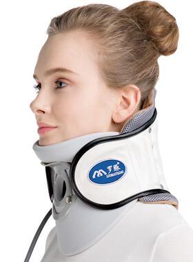 罗引脉空气颈波颈椎牵引器家椎用颈充气牵护颈C02大力度托颈椎牵