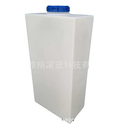 立式窄款水箱100L加厚PE方形水箱家用柴油运输牛筋塑料储水桶