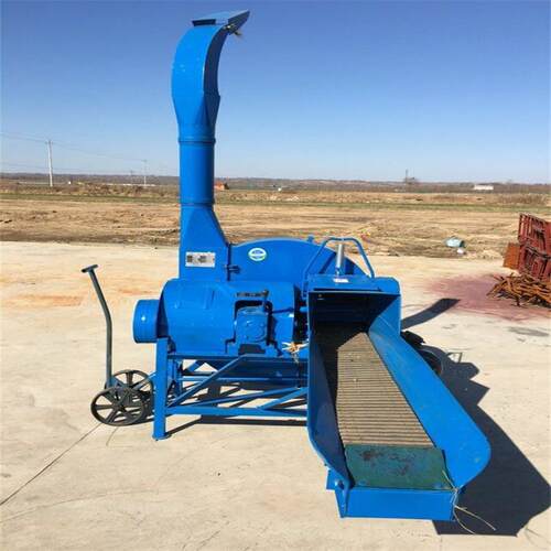 畜牧养殖机械饲草粉碎机饲料粉碎机铡草机牛羊铡草揉丝切碎器