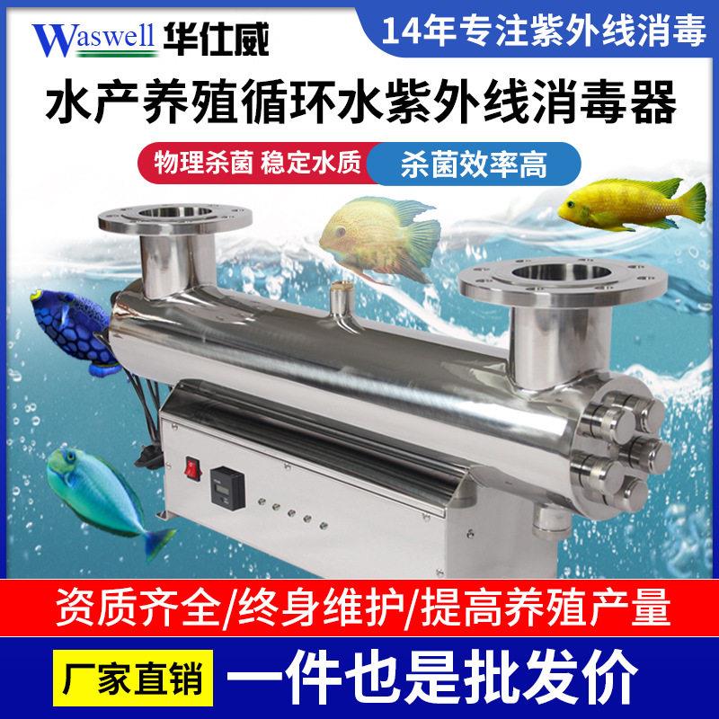 厂家直销过流式紫外线消毒器水产养殖鱼池水处理紫外线消毒杀菌器