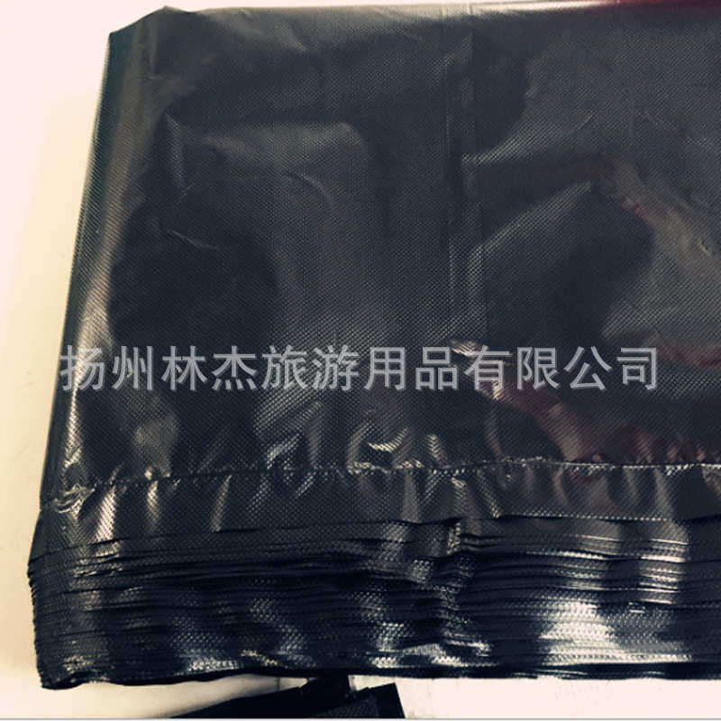 黑色平口垃圾袋酒店加厚大号一次性物业环卫分类家用塑料袋批发