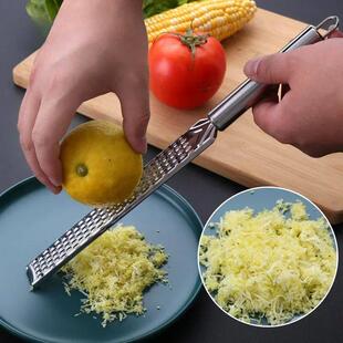 Stainless Grinder Cheese Vegeta Garlic Grater Steel Handheld