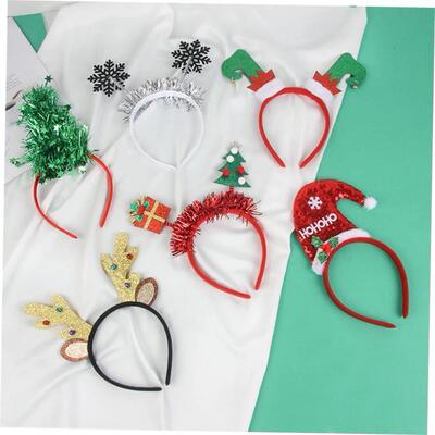 Christmas Headbands Elk Antlers Cute Xmas Hair Accessor