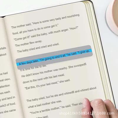 For Dyslexia People Paper Reading Guide Strip Reading Highli