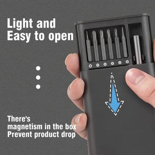 Magnetic Screwdriver Set 25 In 1 Kit Bits Precision Electron