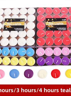 100pcs smokeless candles Boil tea candle tealight lights蜡烛