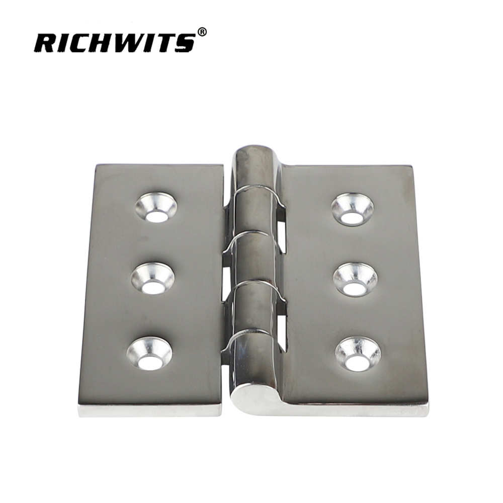 船用重型铰链加厚316合页铰链 304不锈钢合页工业设备柜门合页