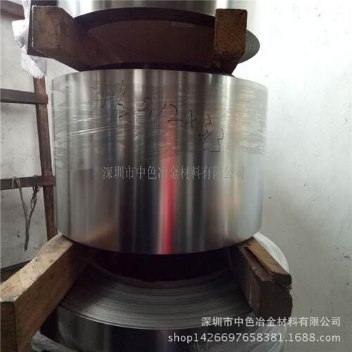 克虏伯不锈钢带分条 301EH不锈钢带 0.1MM精密弹簧带