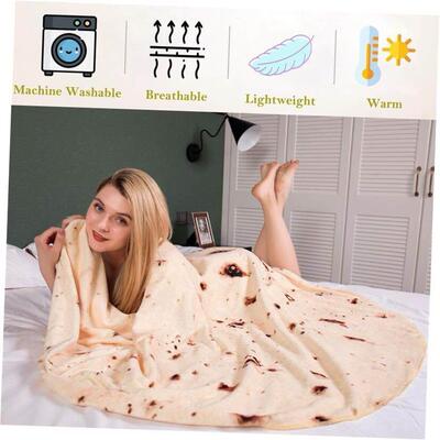 Burrito blanket food flour tortillas soft burrito blanket