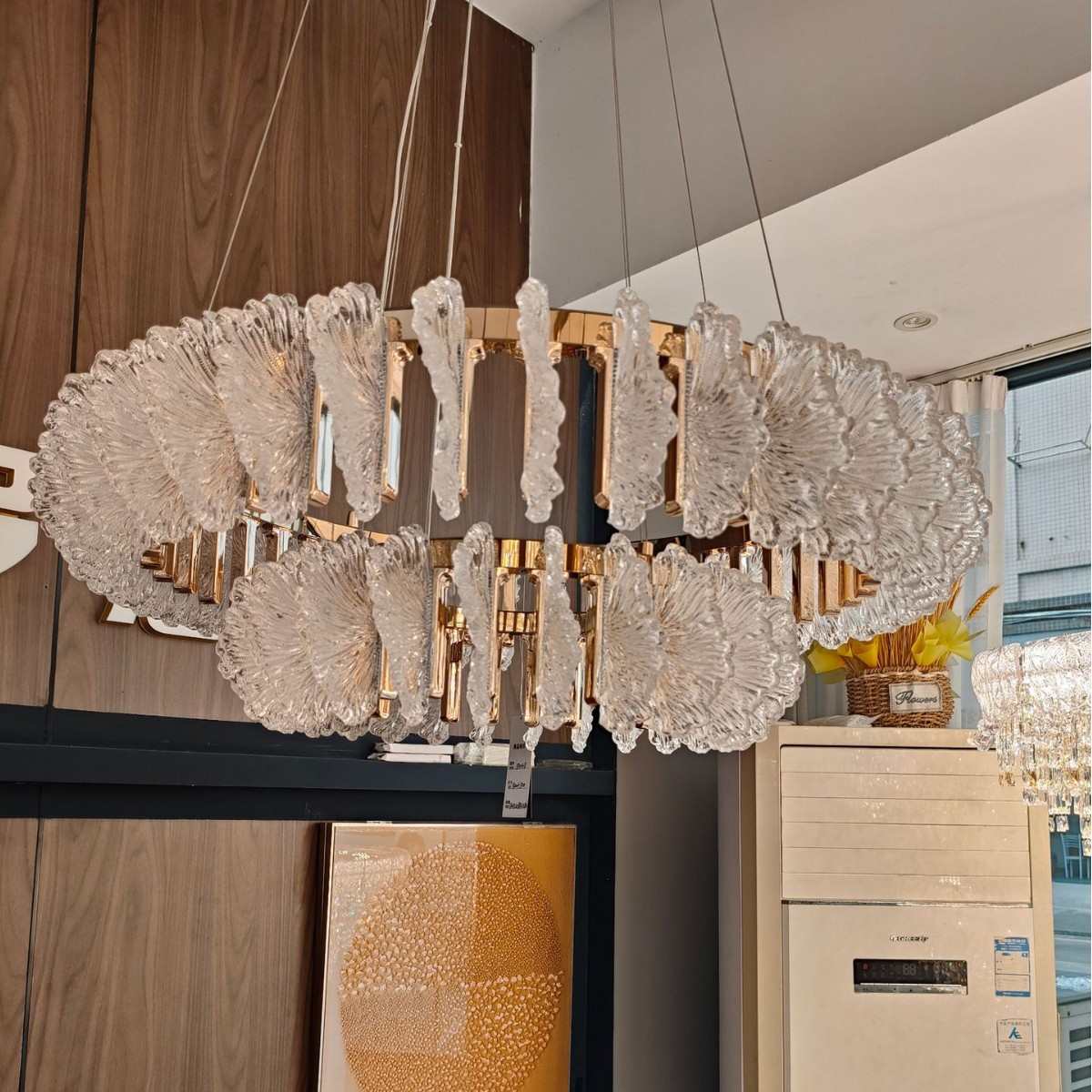 2025新款法式艺术客厅吊灯 创意轻奢奶油风大厅灯高端餐厅房间灯