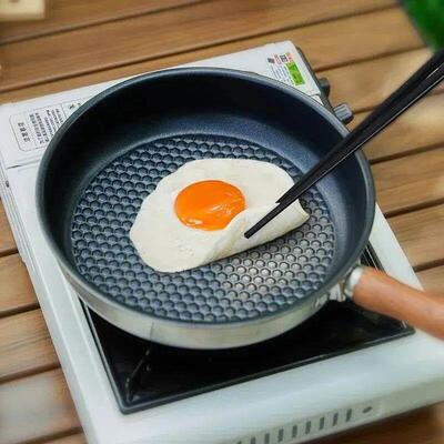 .Outdoor Camping Non-stick Frying Pan Breakfast Egg Pancake
