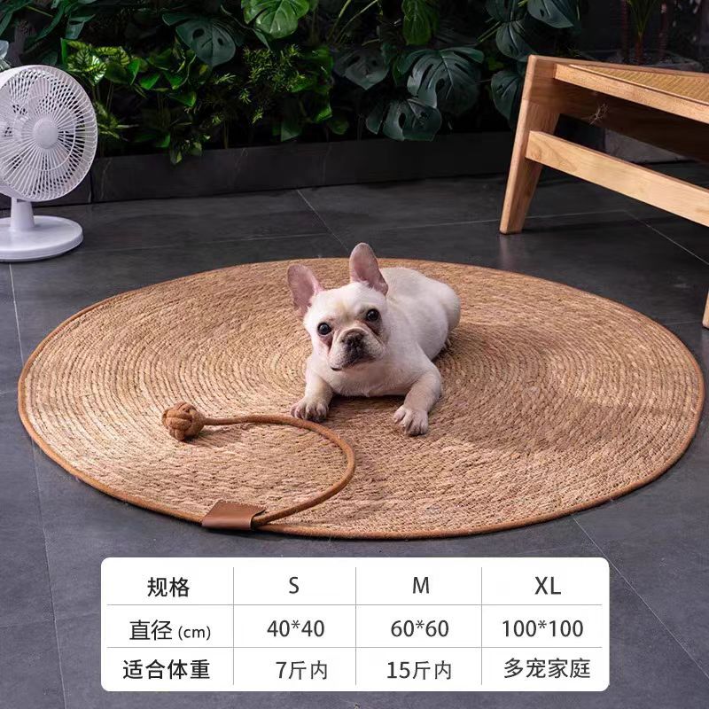 蒲草大号耐磨玩具一体猫窝猫抓板