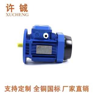 厂家供应YE2系列铝壳电机YS7124 370WB14RV铜线电动机