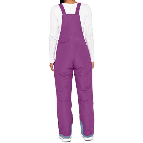 Women Ski Pants Bib Professional Black Color Outdoor Sport