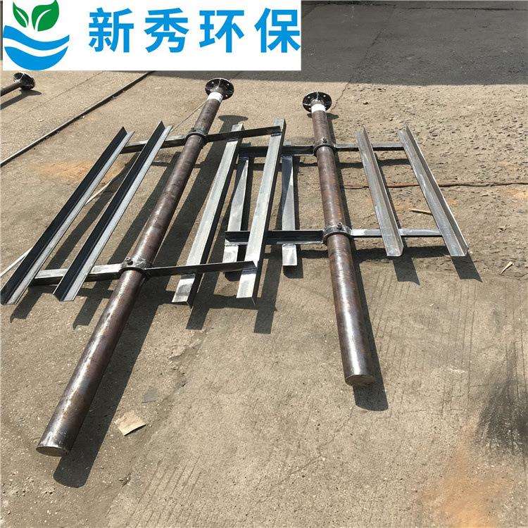 立轴式反应搅拌机pH调节池搅拌机框式搅拌机不锈钢