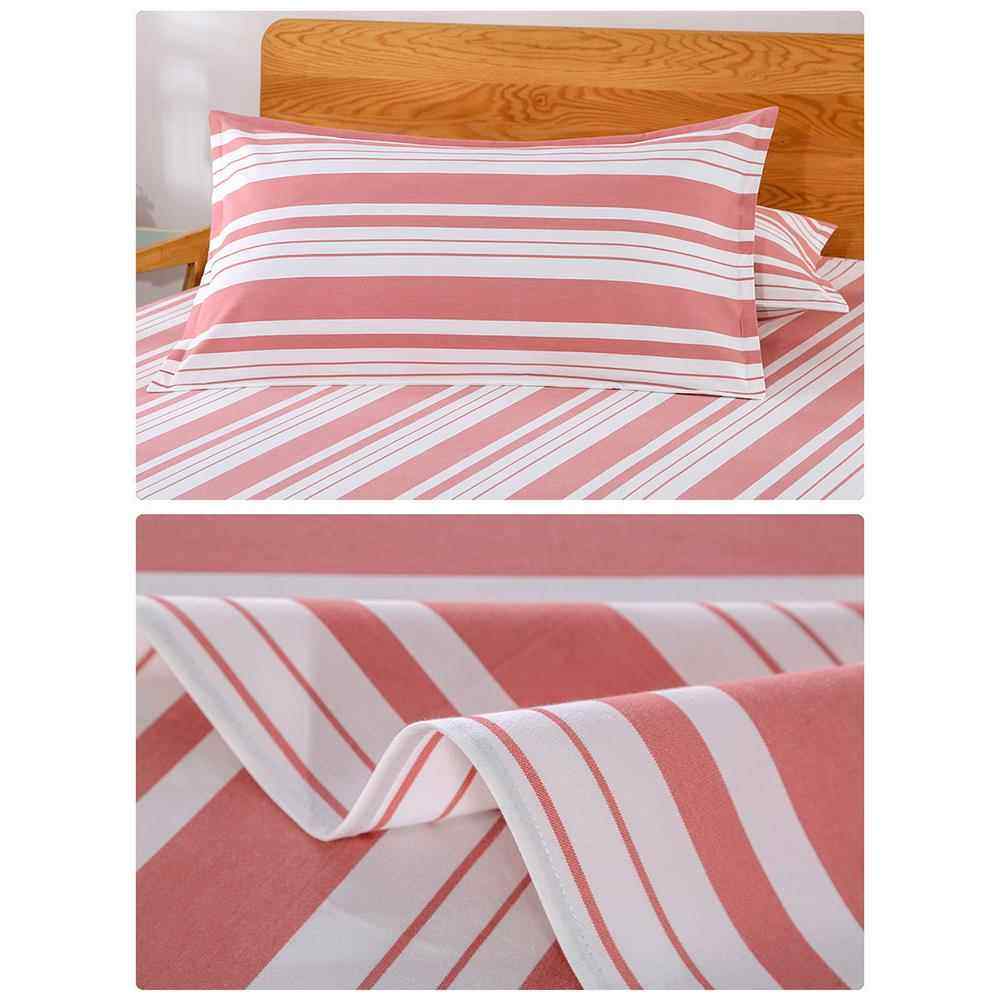 A类老单粗布BGS单母婴级床单件加厚密被单婴儿加睡炕单