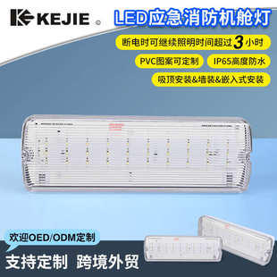应急机舱灯商场ktv消防应急照明灯LED楼梯标志灯疏散指示灯