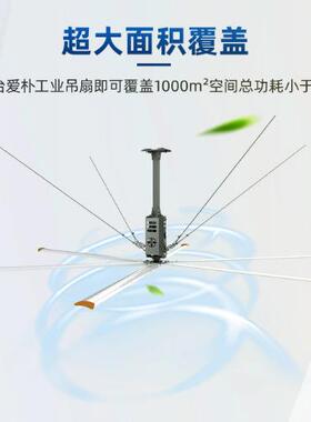 .38米工业吊扇上海3.米5叶库大型大风量节能静音风量EGM8仓大