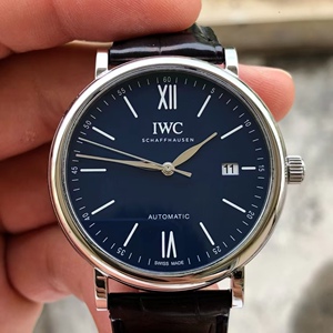 98新40mmIWC万国表150周年纪念蓝盘IW356518自动机械男表正品