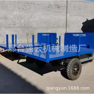 平板农用车王搬运车车工砖三轮拉液压电动地拉车货载重运输车平板