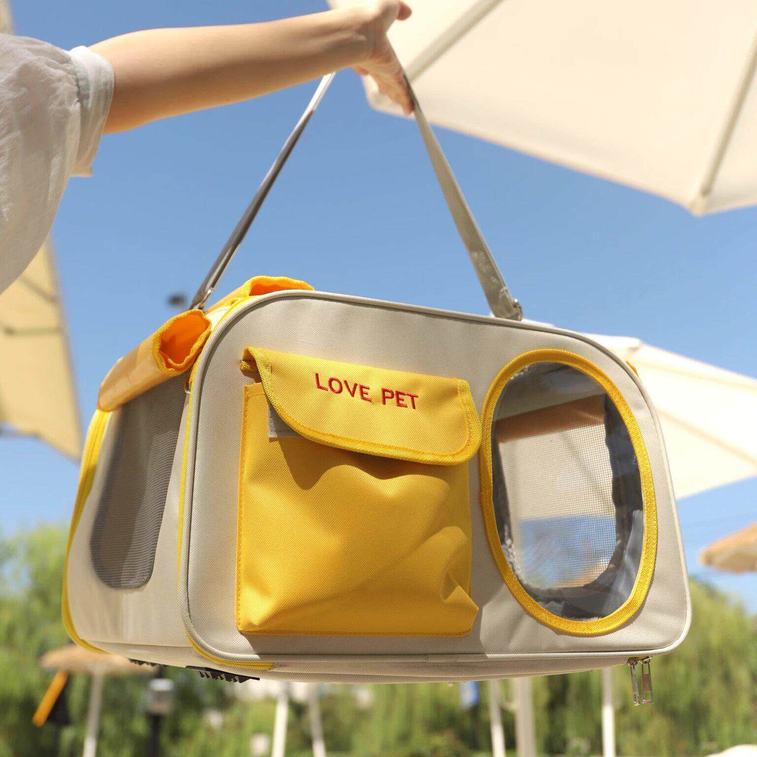 宠物猫包外出便携透气猫咪背包太空舱猫笼手提式猫袋大宠物