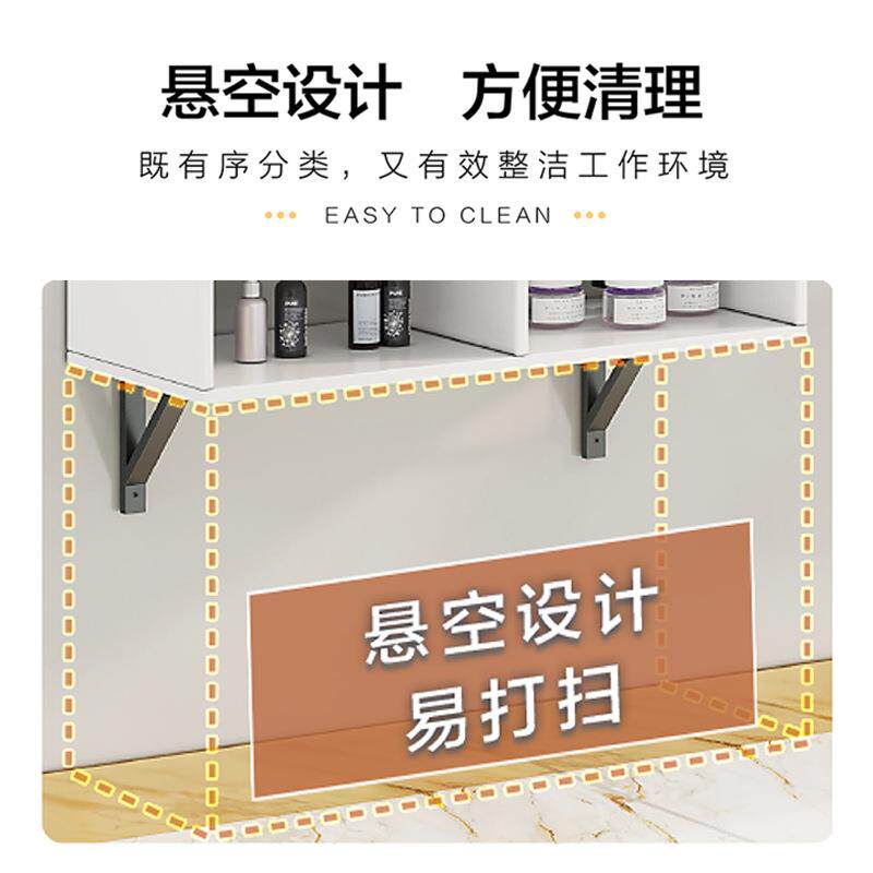 发店RK058发廊柜专用工具网理红壁柜置物架墙上理发店柜美发收纳