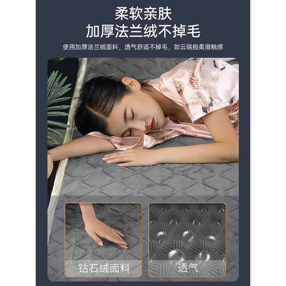 彩阳电热毯单双人电褥子双控调温家用安全学生宿舍