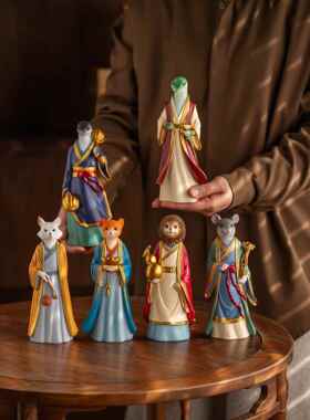 东北五大仙家居办公室桌面摆件狐黄常蟒白柳灰蛇堂口装饰品可装藏