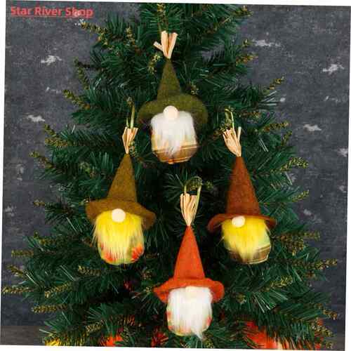 Harvest Festival Faceless Elderly Pendant Christmas Tree Dec