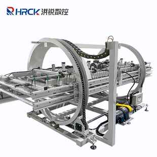 厂家直型供全自板动材180度翻转筒机圆式O翻转面180度翻HR-YTF30