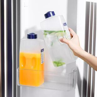 耐高温加厚冷水壶防摔冰箱侧面凉开水白开水塑料冰果汁防串味 日式